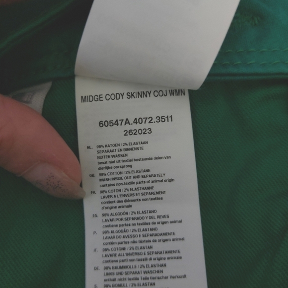 G star midge Cody skinny jeans nwt  size 24 - Picture 3 of 9